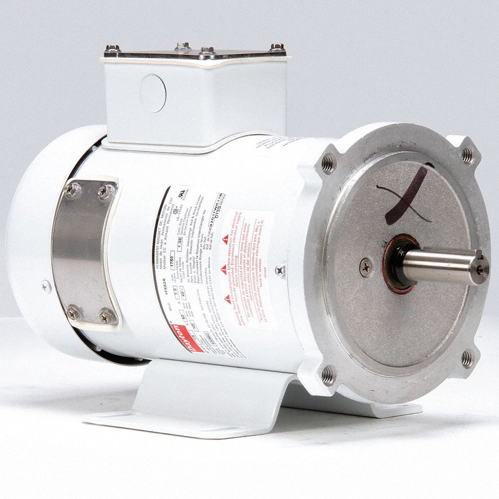 Dayton 1/3 HP Washdown DC Motor Permanent Magnet DC, 1750 Nameplate RPM ...