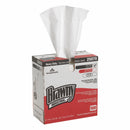 Georgia-Pacific Dry Wipe, Brawny(R) Professional H700, 9 in x 16-1/2 in, Number of Sheets 100, White, PK 5 - 25070