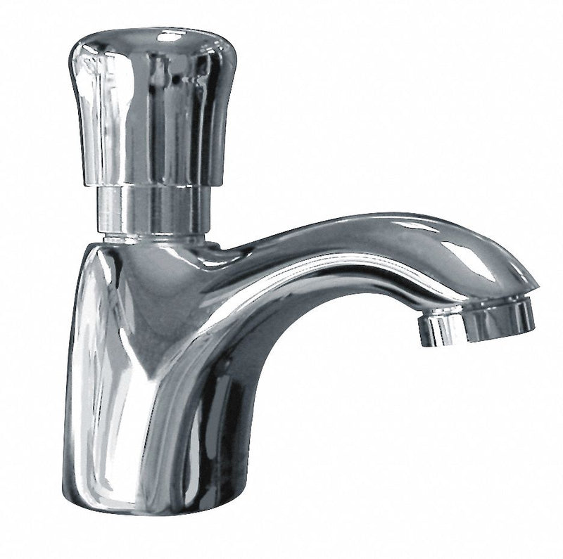 American Standard Chrome, Low Arc, Bathroom Sink Faucet, Manual Faucet Activation, 0.5 gpm - 1340119.002