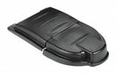 Rubbermaid BRUTE Series, Trash Can Top, Rectangular, Flat, 120 gal, Black - FG9W7200BLA