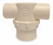 Top Brand 50 Mesh Low Profile T-Line Strainer, 305 Microns, 1/2 in Pipe Size - 7221890