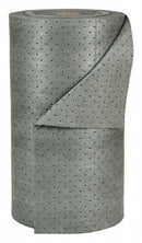 Brady 150 ft Absorbent Roll, Fluids Absorbed: Universal, Medium, 38 gal, 1 EA - MRO350-DP