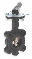 Milwaukee Valve Lug-Style Butterfly Valve, Cast Iron, 200 psi, 3 in Pipe Size - ML222V 3