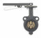 Milwaukee Valve Wafer-Style Butterfly Valve, Cast Iron, 200 psi, 2 1/2 in Pipe Size - MW222B 2 1/2