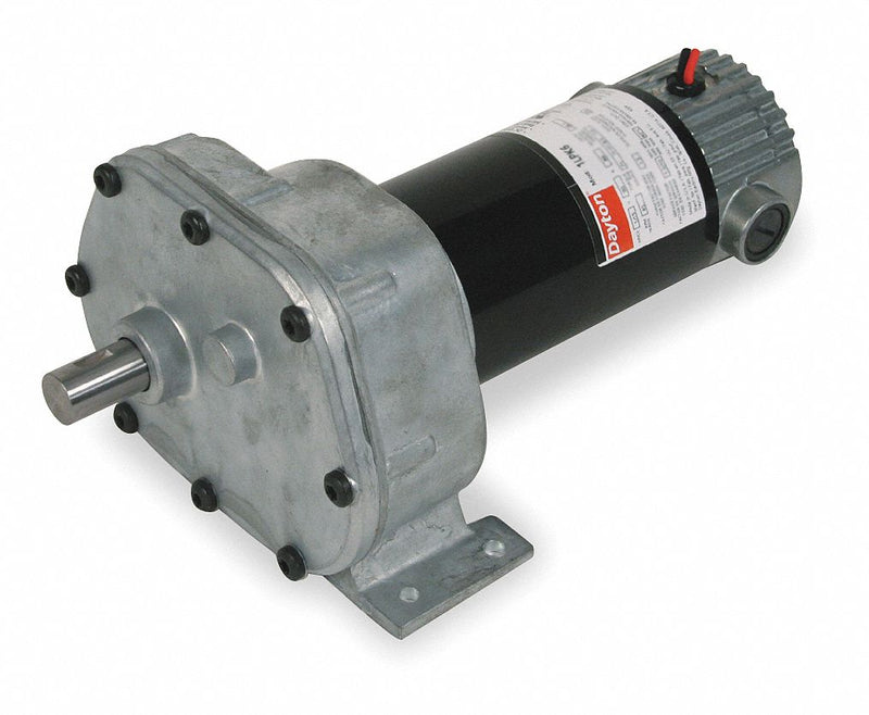 Dayton DC Gearmotor 90VDC, Nameplate RPM: 6.5 RPM, Max. Torque: 500.0 in-lb, Enclosure: TENV - 1LPL1