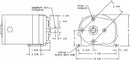 Dayton AC Gearmotor 115 Nameplate RPM 6 RPM Max. Torque 600.0 in-lb Enclosure ODP - 1LPP7