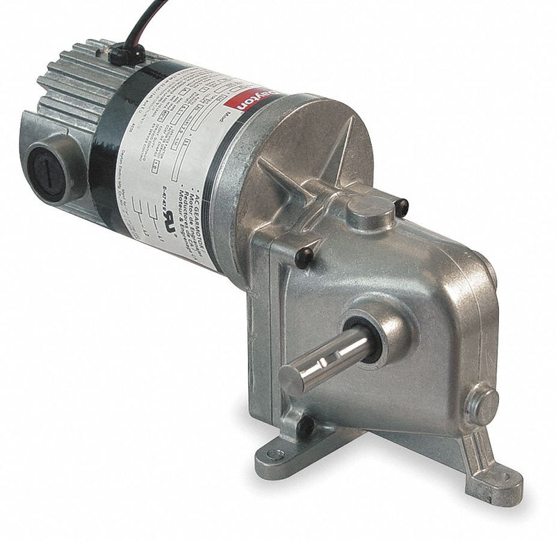 Dayton DC Gearmotor 90VDC, Nameplate RPM: 90 RPM, Max. Torque: 34.0 in-lb, Enclosure: TENV - 1LRB3