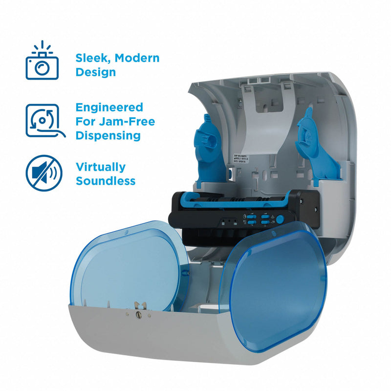 Georgia-Pacific Paper Towel Dispenser, enMotion(R) Impulse (R), Gray, (1) Roll, Automatic - 59497A