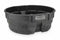 Rubbermaid Stock Tank, Black, 25 inH x 63 1/4 inL x 69 inW, 1EA - FG424700BLA