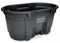 Rubbermaid Stock Tank, Black, 25 inH x 53 inL x 31 inW, 1EA - FG424288BLA