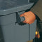 Rubbermaid Storage Tote, Color Gray, Outside Height 15 1/8 in, Outside Length 27 7/8 in - FG9S3100GRAY