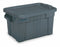 Rubbermaid Storage Tote, Color Gray, Outside Height 15 1/8 in, Outside Length 27 7/8 in - FG9S3100GRAY