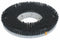 Tough Guy 13" Round Stripping Rotary Brush for 15" Machine Size, Black - 1MEF8
