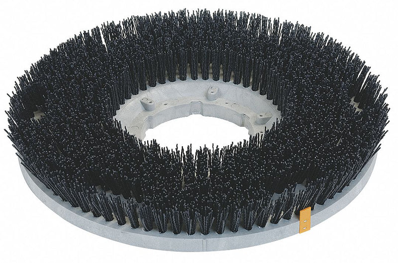 Tough Guy 18 in Round Stripping Rotary Brush for 20" Machine Size, Black - 1MEC8