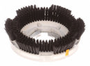 Tough Guy 11 in Round Cleaning, Scrubbing Rotary Brush for 13" Machine Size, Black - 1MEK1