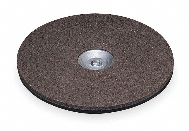 Tough Guy 16 in Round Sanding Rotary Brush for 17" or 18" Machine Size, Gray - 1MEK9