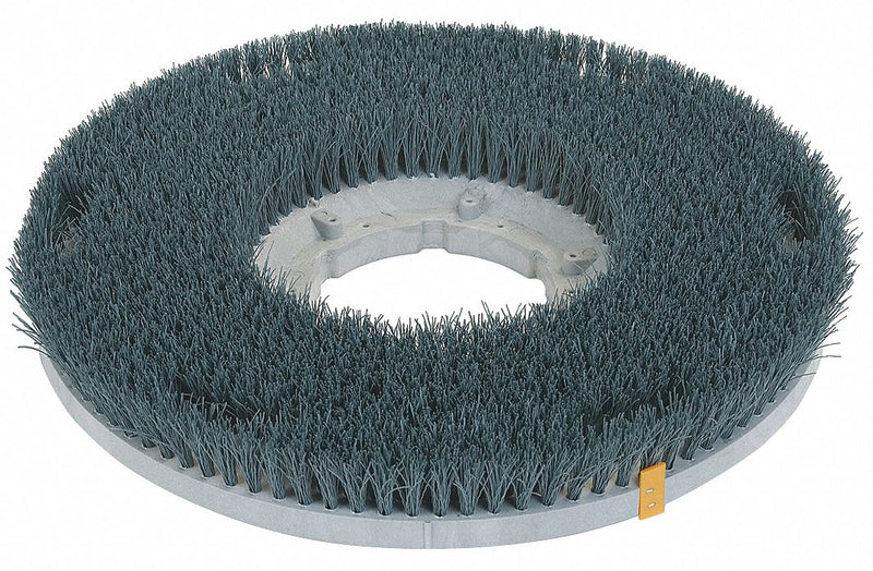 Tough Guy 15 in Round Cleaning, Scrubbing Rotary Brush for 17" Machine Size, Light Green - 1MER3