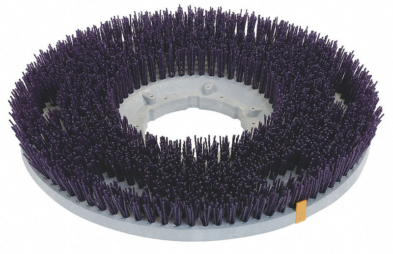 Tough Guy 17" Round Stripping Rotary Brush for 19" Machine Size, Purple - 1MET3