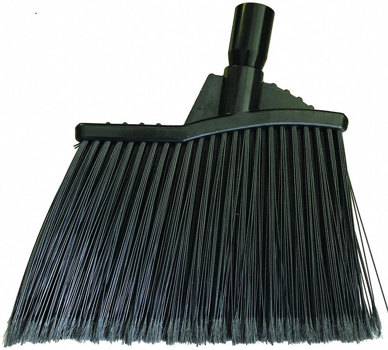 Tough Guy Synthetic Angle Broom Head, 9 in Sweep Face - 1NFG3