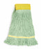 Tough Guy Side Gate PET String Wet Mop Head, Green - 1NNW3