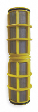 Amiad 10" Stainless Steel Filter Screen with 52.00 sq. in. Screen Area, Yellow - 700101-000364