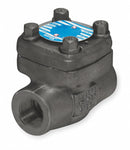 Top Brand Check Valve, 1 in, Single, Inline Piston, Carbon Steel, FNPT x FNPT - SV24834TE010