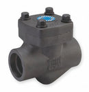 Top Brand Check Valve, 1 in, Single, Inline Piston, Carbon Steel, Socket x Socket - SV24834SW010