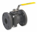 Top Brand Ball Valve, Carbon Steel, Inline, 2-Piece, Pipe Size 2 in, Connection Type Flanged x Flanged - SV50114M020