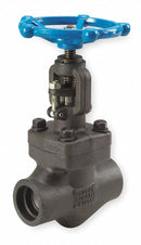 Top Brand Class 800 Globe Valve, Socket x Socket, Carbon Steel, 3/4 in Pipe Size - Valves - SV44834SW006