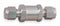 Parker Check Valve, 1/8 in, Single, Inline Poppet, 316 Stainless Steel, Compression x Compression - 2A-C2L-10-SS