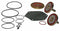 Watts Backflow Preventer Repair Kit, For Use With 11/2 909M1QT, 2 909M1QT, Mfr. No. 11/4 909 QT - RK909M1RT11/4-2