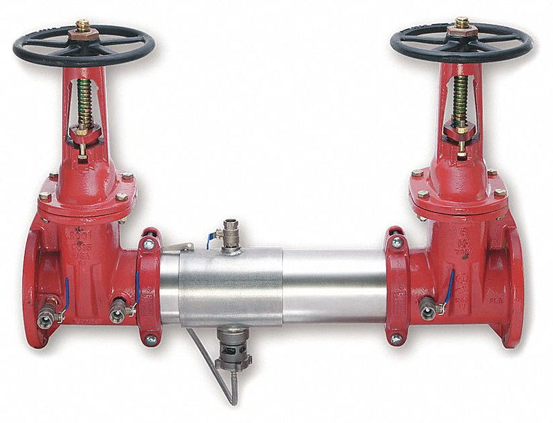 Watts Reduced Pressure Zone Backflow Preventer, 304 Stainless Steel, Watts 957 Series, Flanged Connection - 957-OSY3