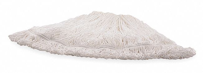 Rubbermaid Side Gate Nylon String Wet Mop Head, White - FGT20106WH00