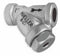 Mueller Steam Specialty 1/4 in Y Strainer, Socket Weld, 1/16 in Mesh, 2 15/16 in Length, Cast Carbon Steel - 1/4 582 CS socket weld