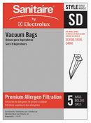 Sanitaire Vacuum Bag, Paper, Standard Bag Filtration Type, For Vacuum Type Upright Vacuum - 63262B