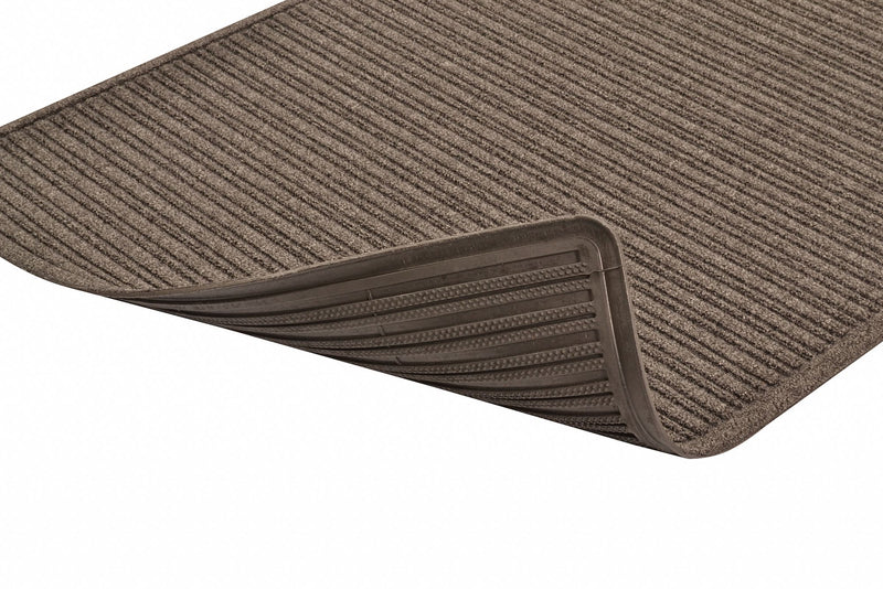 Notrax Indoor Entrance Mat, 4 ft L, 3 ft W, 3/8 in Thick, Rectangle, Charcoal - 161S0034CH