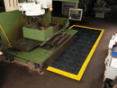 Notrax Drainage Mat, 5 ft L, 3 ft W, 1 in Thick, Rectangle, Black with Yellow Border - 620S0035BY