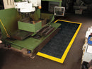 Notrax Drainage Mat, 6 ft L, 3 ft 6 in W, 1 in Thick, Rectangle, Black with Yellow Border - 620S4272BY
