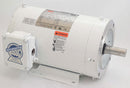 Dayton 1 1/2 HP Washdown Motor,3-Phase,1750 Nameplate RPM,230/460 Voltage,Frame 145TC - 1TRZ1