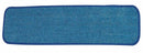 Tough Guy Microfiber Quick Change 5" x 18" Wet Mop Head, Blue - 1TTY6