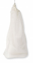 Tough Guy Heavy Weight Polyester, Drawstring Mesh Laundry Bag, 36 in L X 24 in W, White - 1TTZ2