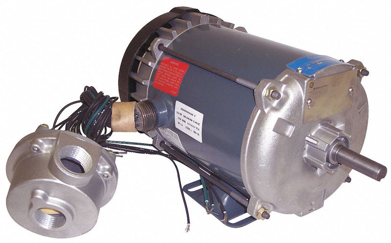 Marathon Motors 1/2 HP Hazardous Location Motor,3-Phase,1725 Nameplate RPM,208-230/460 Voltage,Frame 56 - 056T17G15550