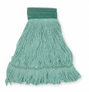 Tough Guy Side Gate Cotton String Wet Mop Head, Green - 1TYP3