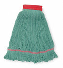 Tough Guy Side Gate Rayon String Wet Mop Head, Green - 1TYY1