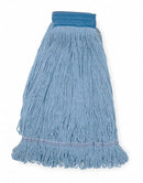 Tough Guy Clamp, Quick Change, Side-Gate Cotton String Wet Mop Head, Blue - 1TYN3