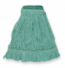 Tough Guy Quick Change, Side-Gate Cotton String Wet Mop Head, Green - 1TYT8