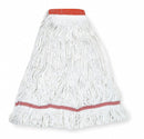 Tough Guy Quick Change, Side-Gate Cotton String Wet Mop Head, White - 1TYU1
