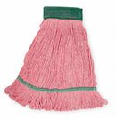 Tough Guy Clamp, Quick Change, Side-Gate Rayon String Wet Mop Head, Red - 1TYX8