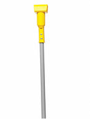Tough Guy Wet Mop Handle, Jaw Mop Connection Type, Gray, Fiberglass, 60" Handle Length - 1TYZ3