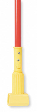 Tough Guy Wet Mop Handle, Jaw Mop Connection Type, Red, Fiberglass, 60" Handle Length - 1TYZ6